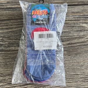 Ripple Junction Naruto Shippuden Multi color socks 5 pair
